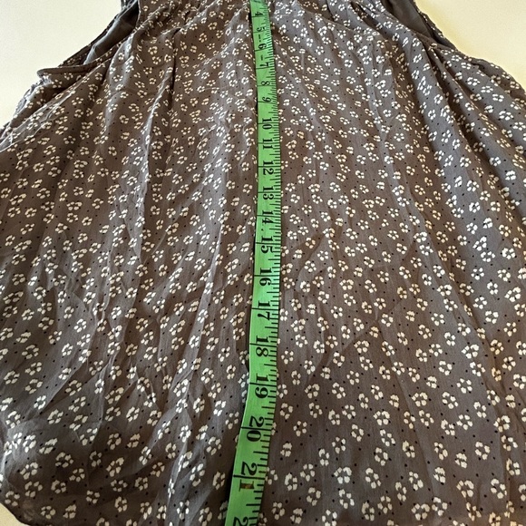 NWT Anthropologie Cloth & Stone Womens XSmall Liana Tank Top Blouse Gray Floral - Picture 5 of 9